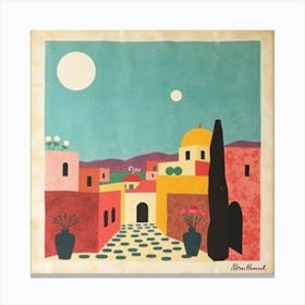 Israeli Village Canvas Print