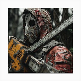 Sawblade Slaughter Canvas Print