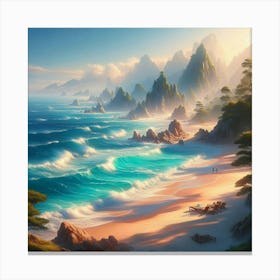 Ocean Landscape Leinwandbild