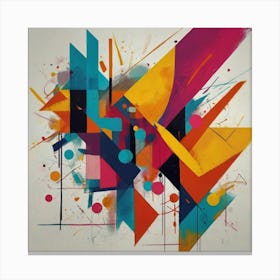 Abstract Piece That Represents Innovation Canvas Print