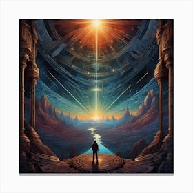 Gateway to Infinity Canvas Print