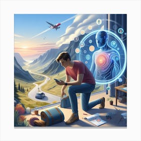 Future Of Travel Canvas Print