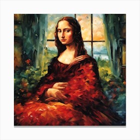 Mona Lisa 1 Canvas Print