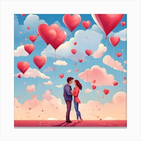 Valentine'S Day 2 1 Canvas Print