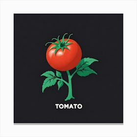 Tomato Logo Canvas Print