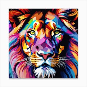 Lion Painting Canvas Print