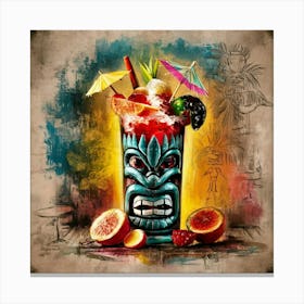 Tiki Drink 1 Canvas Print