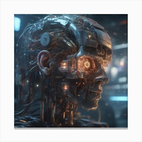 Cyborg 108 Canvas Print