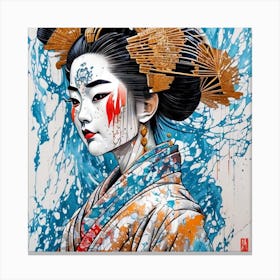 Geisha Canvas Print