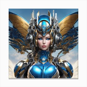 Sexy Robot Canvas Print