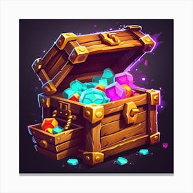 Treasure Chest Canvas Print