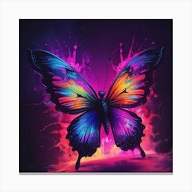 Butterfly Painting 242 Canvas Print