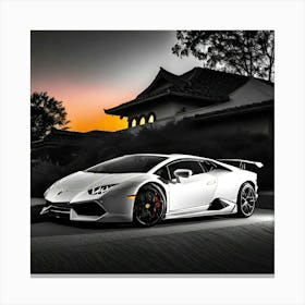 Lamborghini 55 Canvas Print
