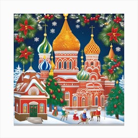 RUSSIAN CHRISTMAS Canvas Print