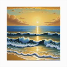 Ocean Serenity 1 Canvas Print