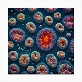 Human Cell 2 Canvas Print