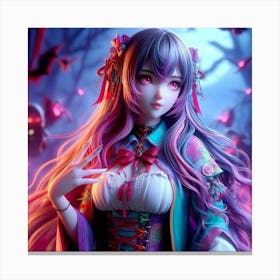 Anime Girl Canvas Print