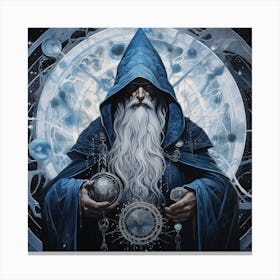 Wizard Of Time Canvas Print