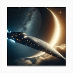 Spaceship 1 Canvas Print