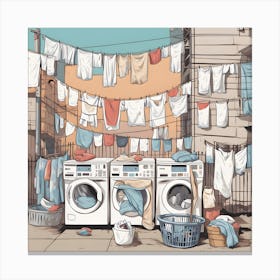 Laundry Room Canvas Print