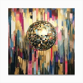 Disco Ball Art 37 Canvas Print