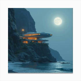 House On The Beach 14 Canvas Print