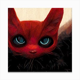 Red Cat 1 Canvas Print