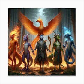 Phoenix 1 Canvas Print