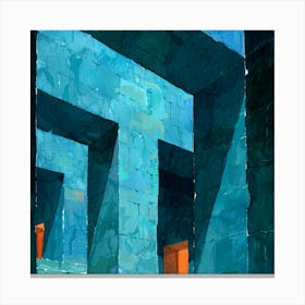 'Blue Room' Canvas Print