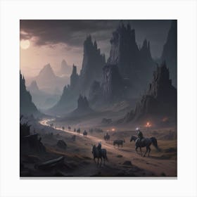 Fantasy Landscape 1 Canvas Print