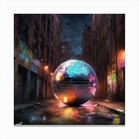 Disco Ball 43 Canvas Print