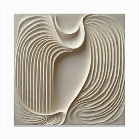 Abstract Sculpture 1 Canvas Print