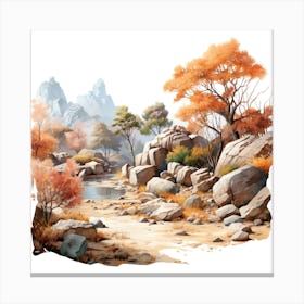 Autumn Landscape 9 Canvas Print