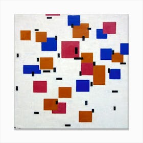 Composition In Colour A, Piet Mondrian Canvas Print