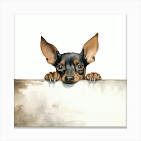 Pinscher Canvas Print