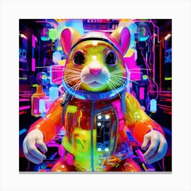 Space Rat Canvas Print