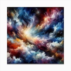 Abstract Of Clouds Canvas Print