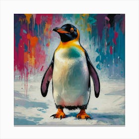 Penguin 4 Canvas Print