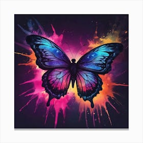 Butterfly Painting 288 Canvas Print