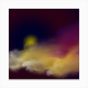 Clouds And Sun Canvas Print