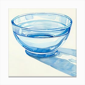 Bowl Of Water Canvas Print