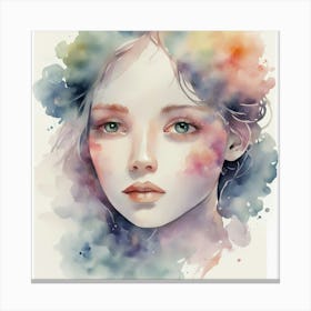 Watercolor Painting 1 Canvas Print