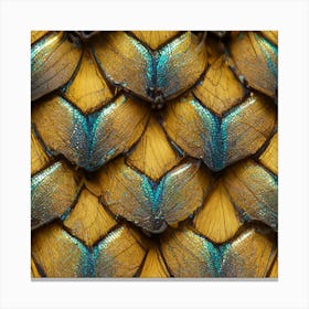 Close Up Of Dragonfly Wings Canvas Print