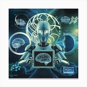 Neural Nexus R1 Canvas Print