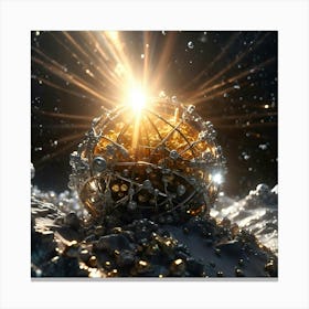 Essence Of Science 5 Canvas Print