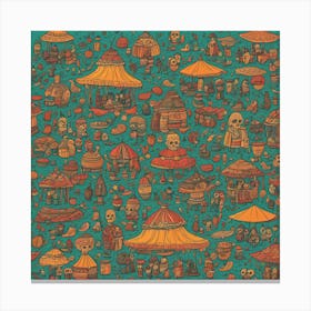 Hawaiian Village Canvas Print