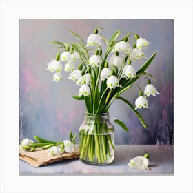 Snowdrops 4 Canvas Print