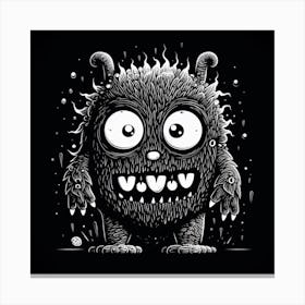 Monster Monster Monster Canvas Print