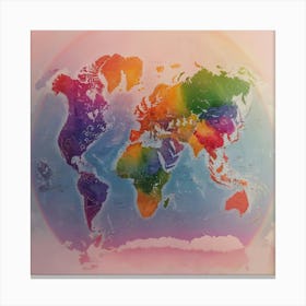 World Map 2 Canvas Print