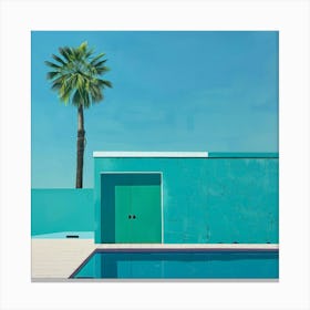 'Blue Pool' Canvas Print